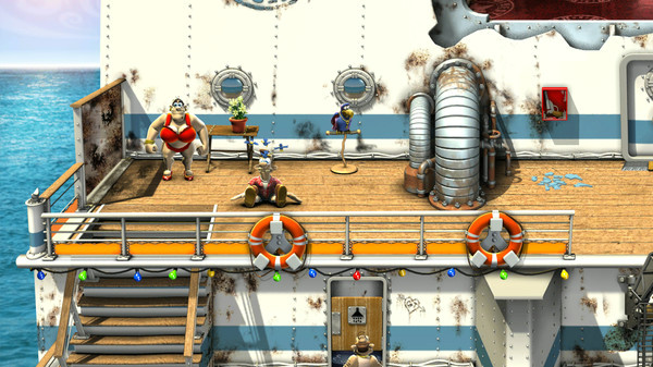 Игра Neighbours back From Hell, скриншот