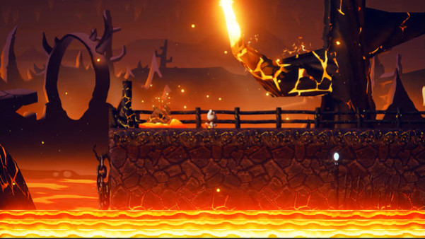 Игра Neko Ghost, Jump!, скриншот