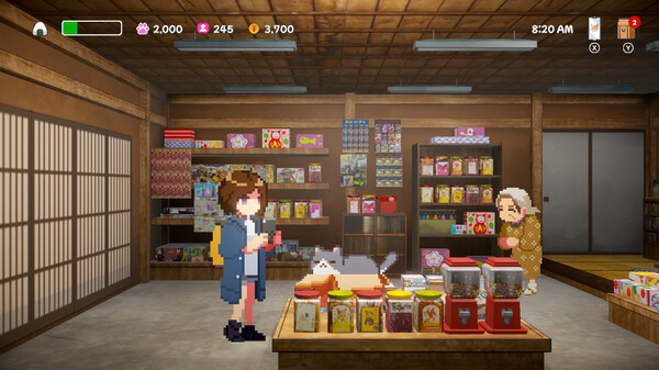 Игра Neko Odyssey, скриншот
