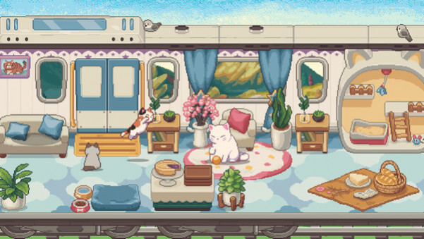 Игра Neko Station, скриншот