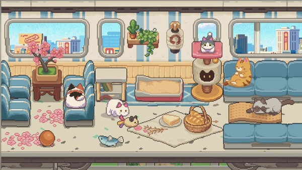 Игра Neko Station, скриншот