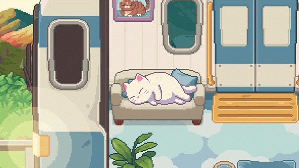 Игра Neko Station, скриншот