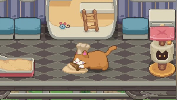 Игра Neko Station, скриншот