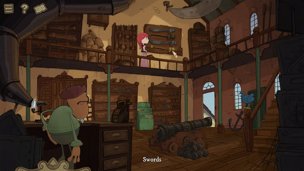 Игра Nelly Cootalot: The Fowl Fleet, скриншот
