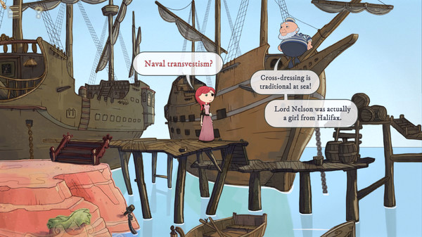 Игра Nelly Cootalot: The Fowl Fleet, скриншот
