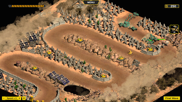Игра Neocon Tower Defence 3, скриншот