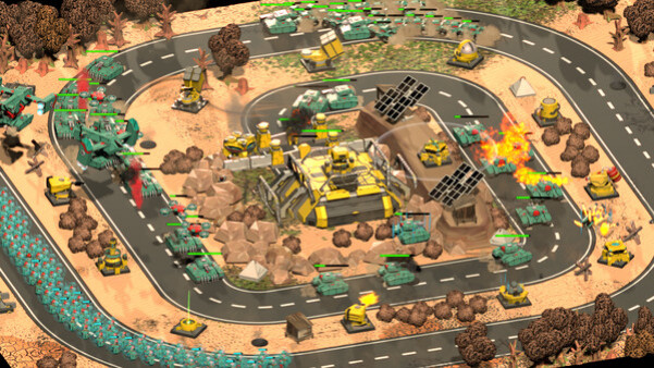 Игра Neocon Tower Defence 3, скриншот