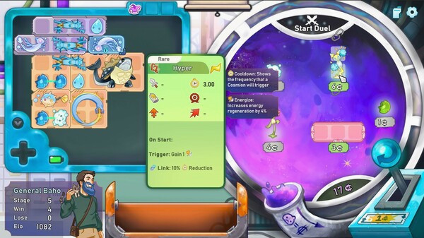 Игра NEODUEL: Backpack Monsters, скриншот