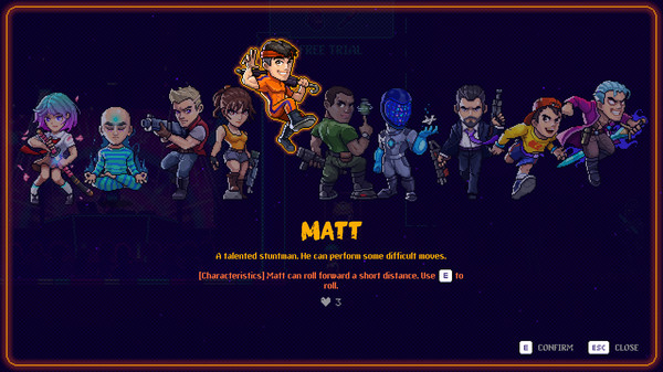 Игра Neon Abyss, скриншот