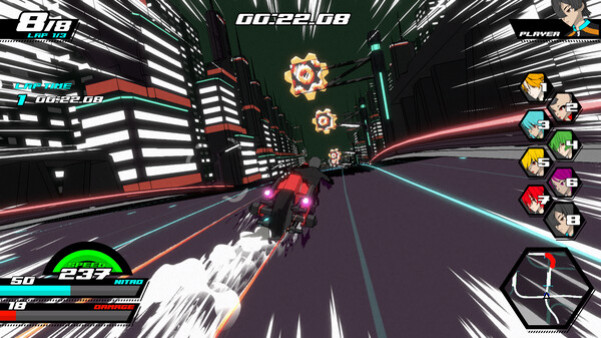 Игра Neon Apex: Beyond the Limit, скриншот