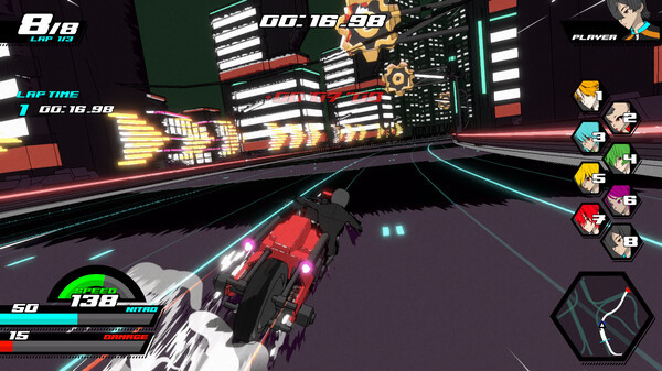 Игра Neon Apex: Beyond the Limit, скриншот
