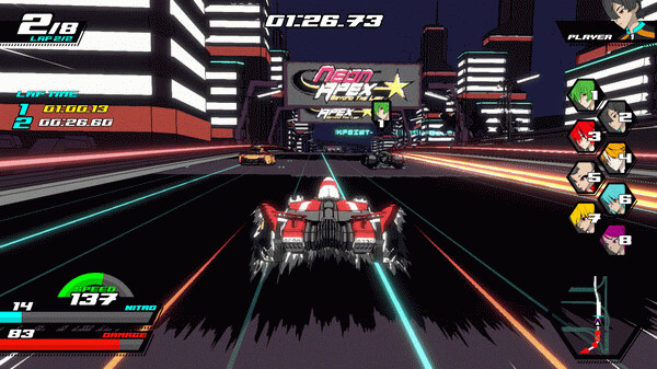 Игра Neon Apex: Beyond the Limit, скриншот