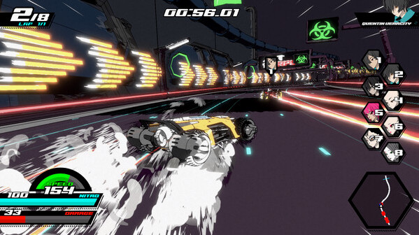 Игра Neon Apex: Beyond the Limit, скриншот