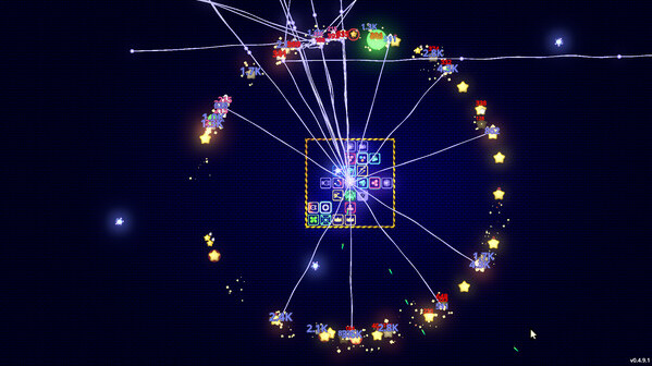 Игра Neon Ascending, скриншот