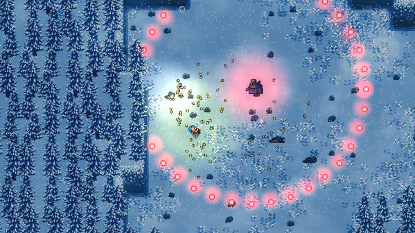 Игра Neon Blight, скриншот
