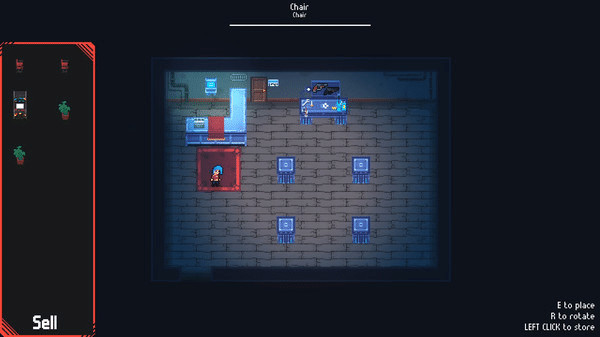 Игра Neon Blight, скриншот