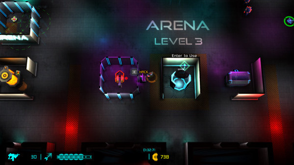 Игра Neon Chrome - Arena, скриншот