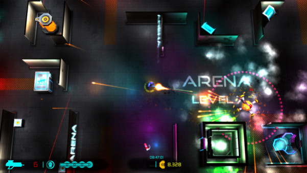 Игра Neon Chrome - Arena, скриншот