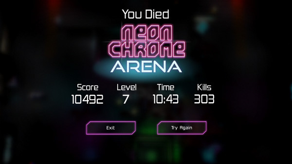 Игра Neon Chrome - Arena, скриншот