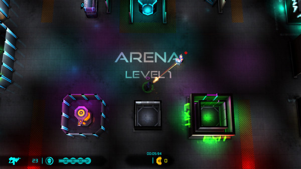 Игра Neon Chrome - Arena, скриншот