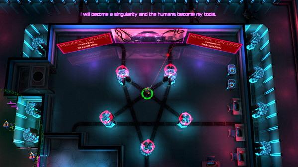 Игра Neon Chrome, скриншот
