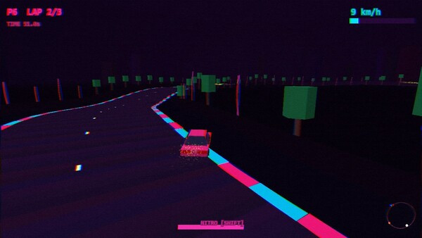 Игра NEON DRIFT ULTRA, скриншот