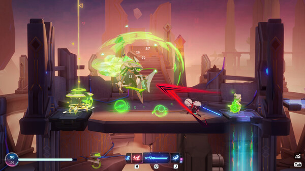 Игра Neon Echo, скриншот