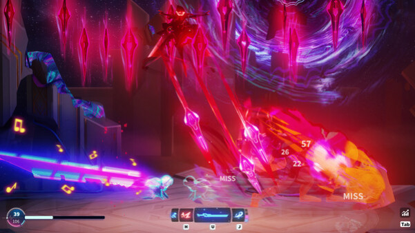 Игра Neon Echo, скриншот