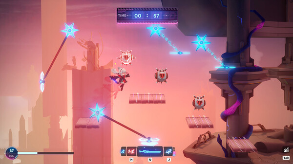 Игра Neon Echo, скриншот