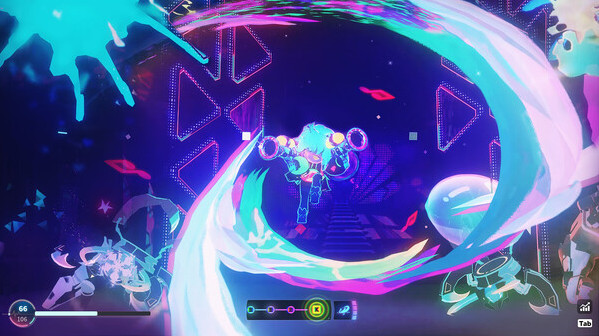 Игра Neon Echo, скриншот