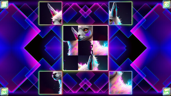 Игра Neon Fantasy: Animals, скриншот