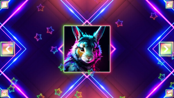 Игра Neon Fantasy: Animals, скриншот