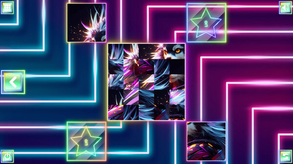 Игра Neon Fantasy: Animals, скриншот