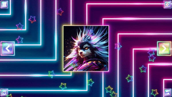 Игра Neon Fantasy: Animals, скриншот