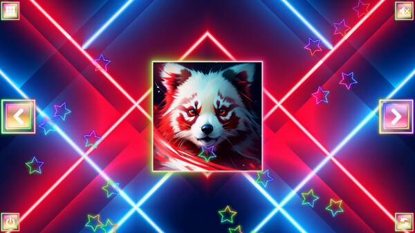 Игра Neon Fantasy: Animals, скриншот
