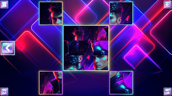 Игра Neon Fantasy: Boys, скриншот