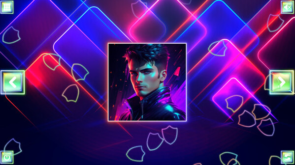 Игра Neon Fantasy: Boys, скриншот