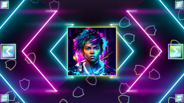Игра Neon Fantasy: Boys, скриншот