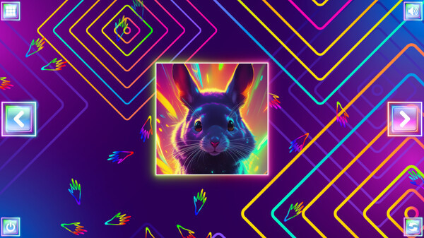 Игра Neon Fantasy: Rodents, скриншот