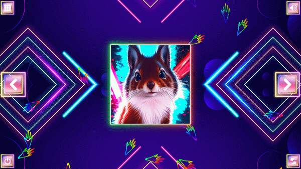 Игра Neon Fantasy: Rodents, скриншот