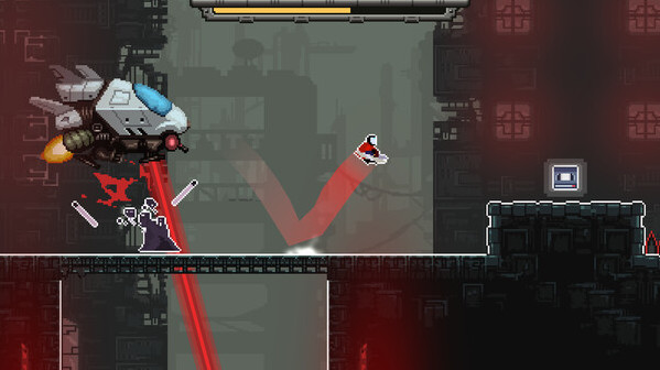 Игра Neon Ninja: Pixel Slasher, скриншот