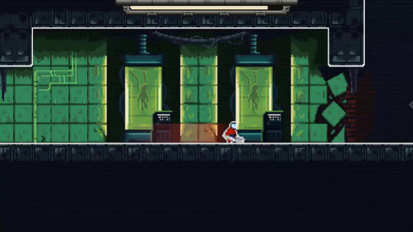 Игра Neon Ninja: Pixel Slasher, скриншот