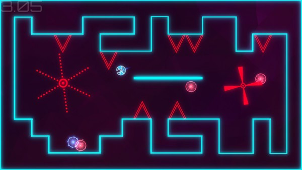 Игра Neon Prism, скриншот
