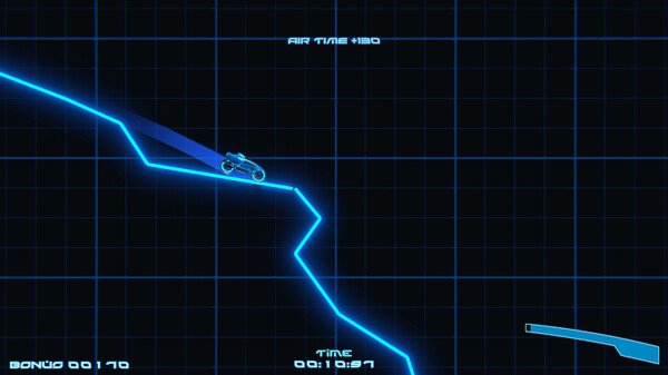 Игра Neon Rider Classic, скриншот