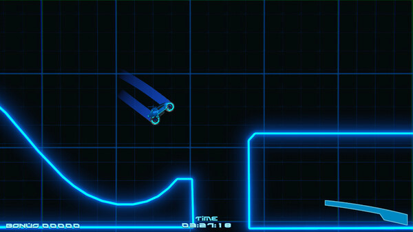 Игра Neon Rider Classic, скриншот