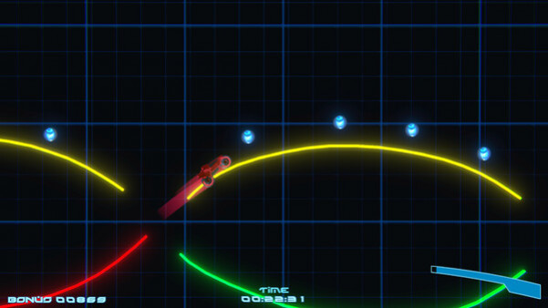 Игра Neon Rider Classic, скриншот