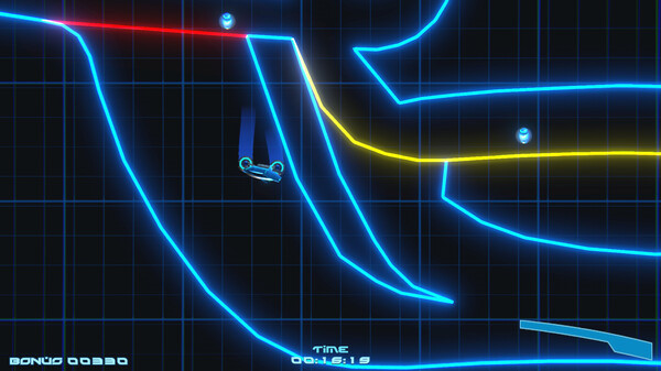 Игра Neon Rider Classic, скриншот