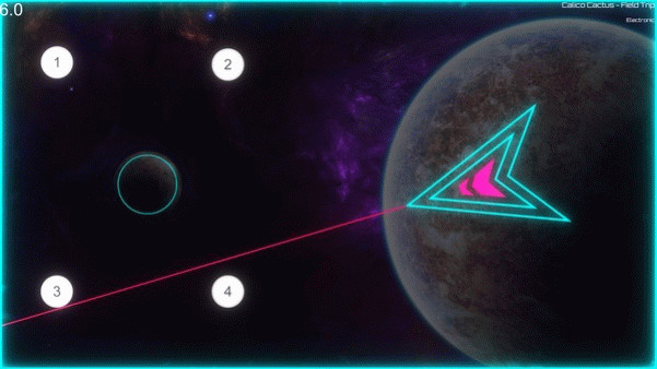 Игра Neon Space 2, скриншот