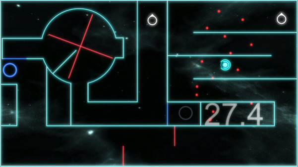 Игра Neon Space, скриншот