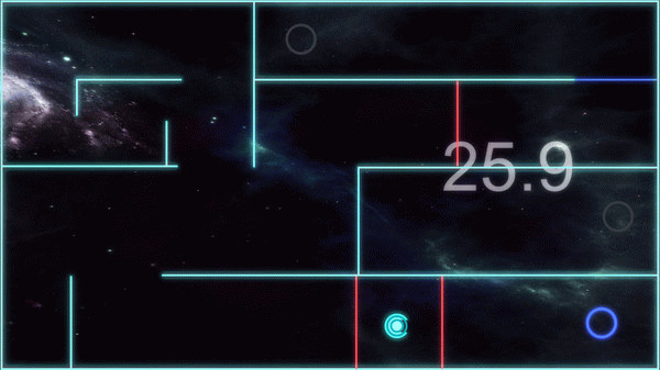 Игра Neon Space, скриншот